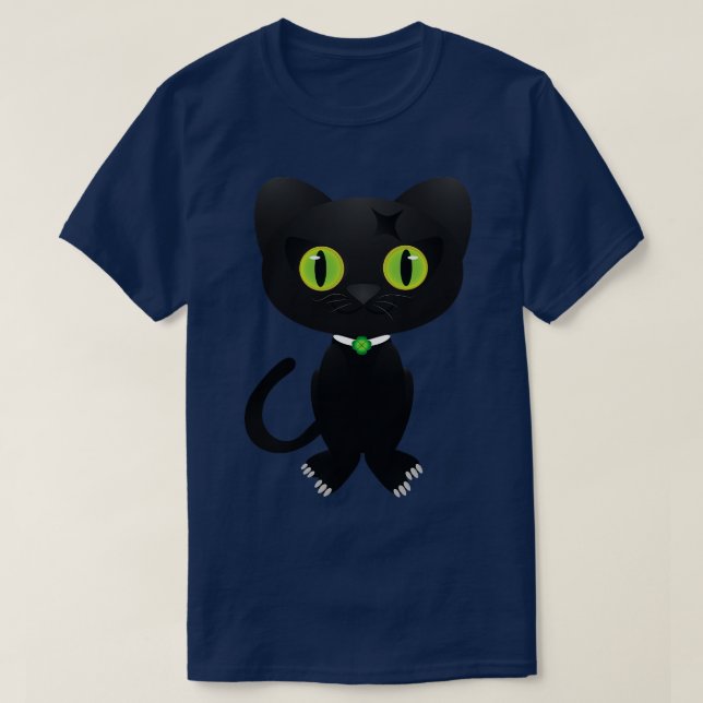 Camiseta Gato Lucky (Diseño del anverso)