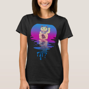 Camiseta Gato Lucky Retro Vintage