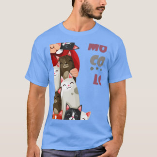 Camiseta Gato Madre Café Lover 112