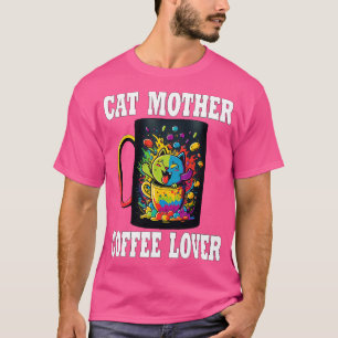 Camiseta Gato Madre Café Lover 165