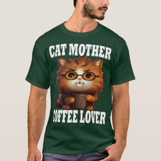 Camiseta Gato Madre Café Lover 172