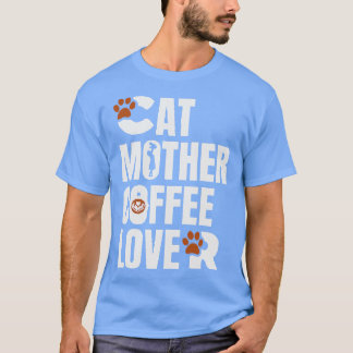 Camiseta Gato Madre Café Lover 320