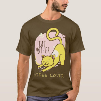 Camiseta Gato Madre Café Lover 66