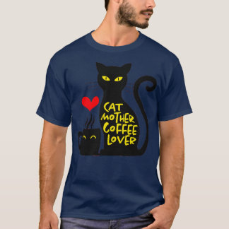 Camiseta Gato Madre Café Lover 88