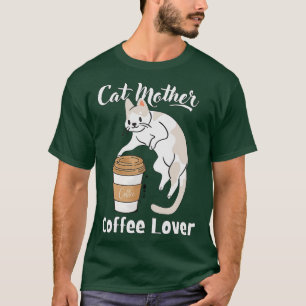 Camiseta Gato Madre Café Lover 91