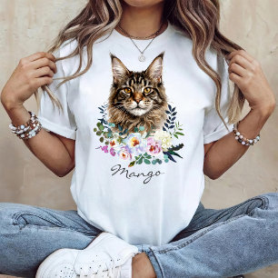Camiseta Gato Maine Coon