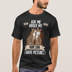 Camiseta Gato Maine Coon 8