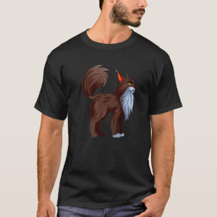 Camiseta Gato Maine Coon Divertido Gato Exótico Amantes de