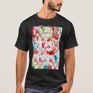Camiseta Gato Maine Coon Graffiti Mural Pop Caprichoso Feli