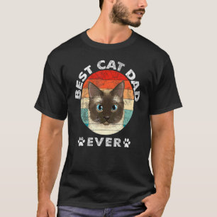 Camiseta Gato Maine Coon Mejor Papá Gato del Mundo  Gato Ma