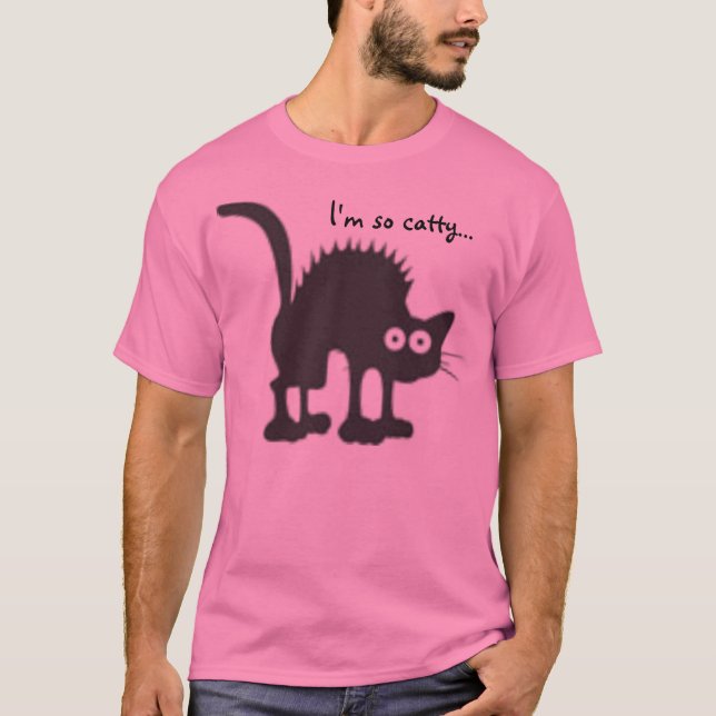 Camiseta Gato malicioso (Anverso)