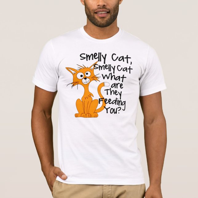 Camiseta Gato maloliente (Anverso)