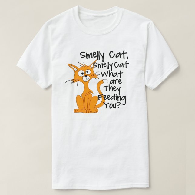 Camiseta Gato maloliente (Diseño del anverso)