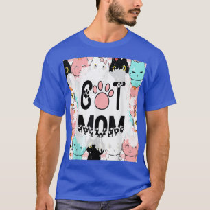 Camiseta Gato: Mamá ama a un gato ama a mujeres graciosas