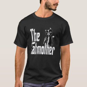 Camiseta Gato Mamá Catmadre Crazy Knife Madre Madre Kitty M