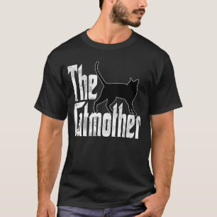 Camiseta Gato Mamá Catmadre Gato Negro Madre Kitty Mami