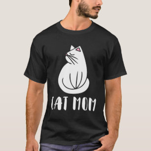 Camiseta Gato Mamá Kitty Gatos Mamás Crazy Cat Lady