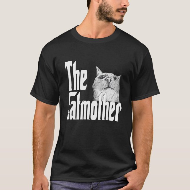 Camiseta Gato Mamá La Madre De La Madre De La Madre Del Gat (Anverso)