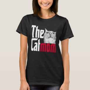 Camiseta Gato Mamá La Madre De La Madre De La Madre Del Gat