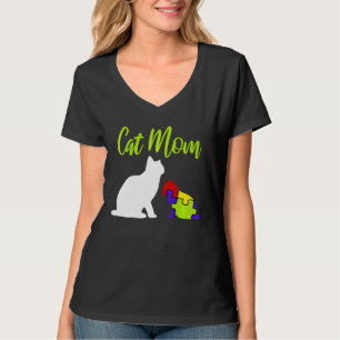 Camiseta Gato Mamá Orgullosa Madre Asperger Asd Autistic
