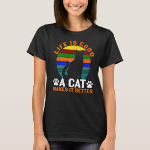 Camiseta Gato Mamá rescató animales Rescate animal Gato 1