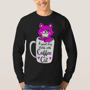 Camiseta Gato Mamá rescató animales Rescate animal Gato 19