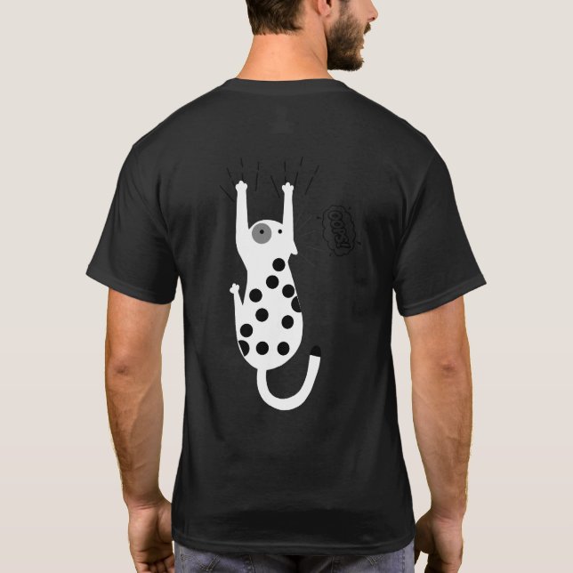 Camiseta "Gato Manchado (Reverso)