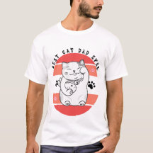 Gato Maneki Neko Afortunado Papá Día del Padre
