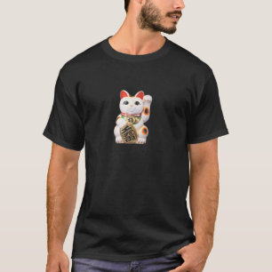 Camiseta Gato Maneki-Neko de Dinero Gato Atrayendo Suerte G