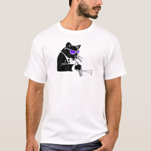 Camiseta Gato mareado de la trompeta