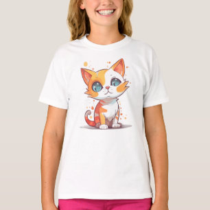 Camiseta Gato marrón adorable