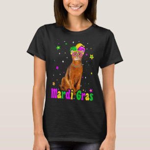 Camiseta Gato Mascara abisina Mardi Gras Carnavales Animale
