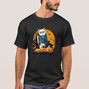 Camiseta Gato Maulladores Feliz Halloween Día del Gato Gato