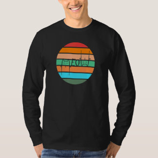 Camiseta Gato Maullido Atardecer