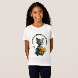 Camiseta Gato mecánico romántico