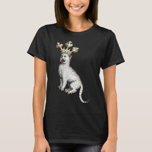 Camiseta Gato medieval Rey Antiguo Edad Media Alemania