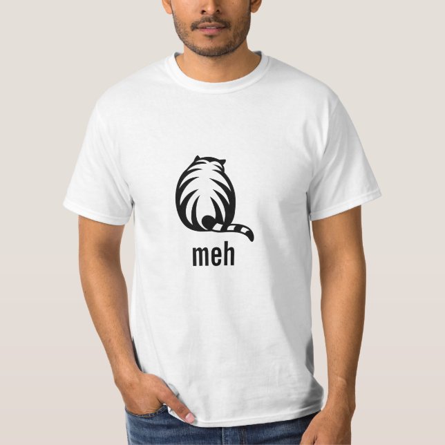 Camiseta Gato Meh (Anverso)