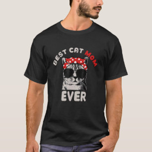 Camiseta Gato Mejor Mamá Gato Jamás Maúlla con mi Gato para