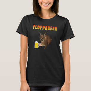 Camiseta Gato Meme Caracal Gran Floppa Floppabeer
