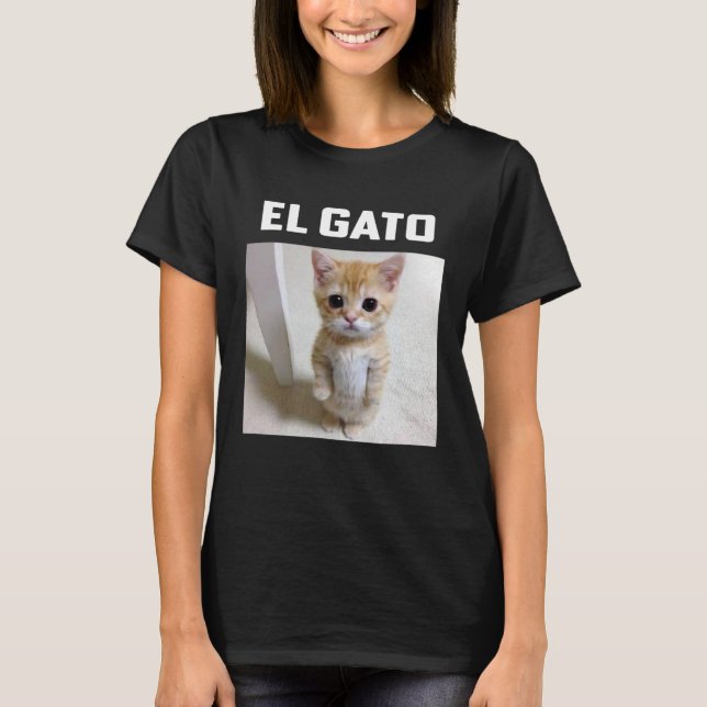 Camiseta Gato meme de El Gato (Anverso)