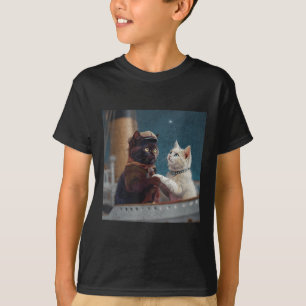 Camiseta Gato Meme Divertido Película Titanic Rms Barco De 