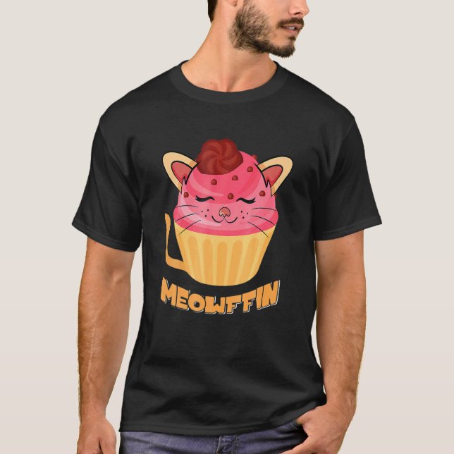 Camiseta Gato Meoffin Muffin (Anverso)