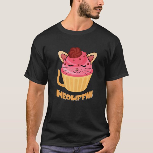 Camiseta Gato Meoffin Muffin (Anverso)