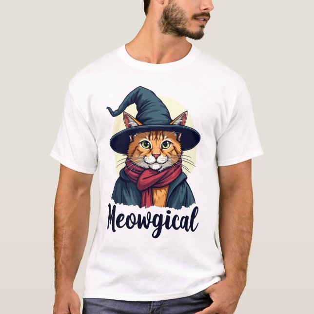 Camiseta Gato meowgical (Anverso)