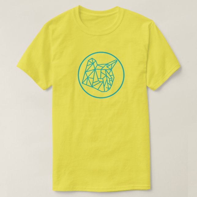 Camiseta Gato mínimo (Diseño del anverso)