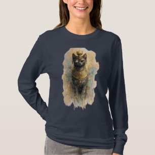 Camiseta Gato mítico Arte Fantástico Felino Antiguo