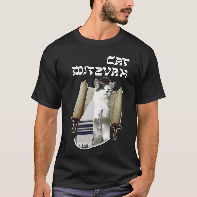 Camiseta Gato Mitzvah (Anverso)