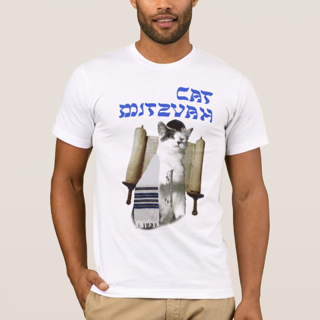 Camiseta Gato Mitzvah (Anverso)