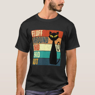 Camiseta Gato moderno de mediados de siglo y divertida cita