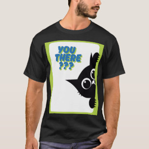 Camiseta Gato mono mono Peekaboo